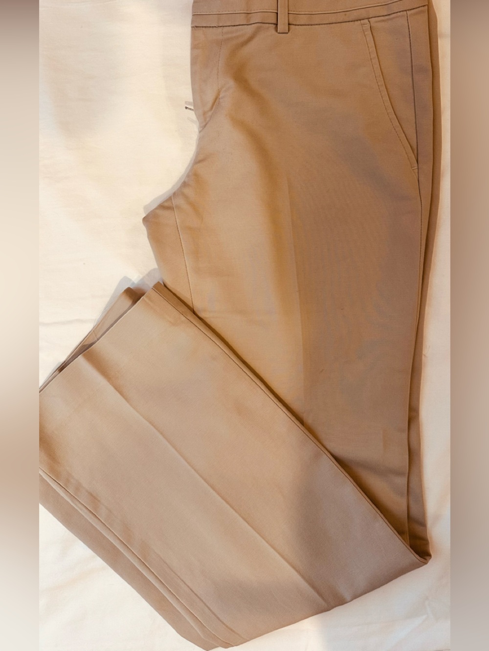 Banana Republic Ryan Fit Trouser Boot Cut Pants Brown Size 6